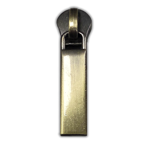 T/5 Fermuar Ba�l��� - K�rs�r (Metal & Demir ve Kemik Di� Uyumlu) - F�r�al� Antik (Madrid Model)