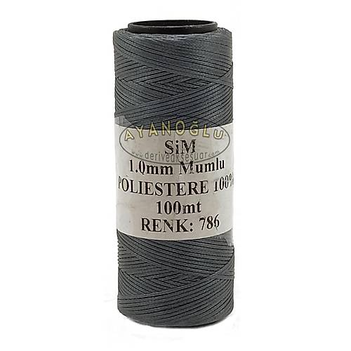 S�M MUMLU �PL�K - 1 mm (100 m.) GR� NO:786