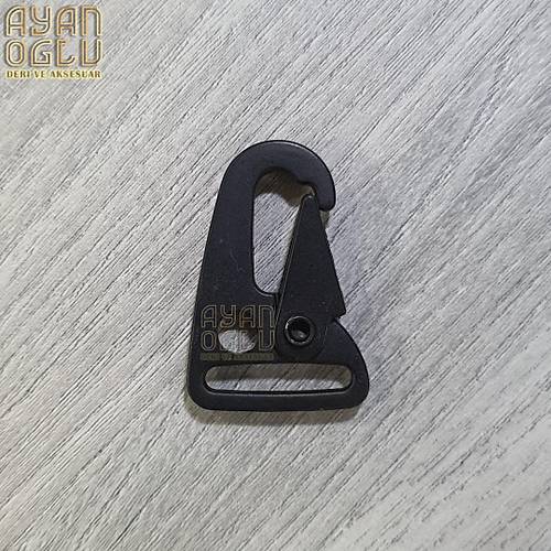 L�X KANCA - S�YAH - 2.5 CM