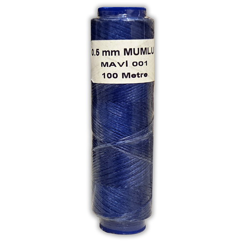 Mumlu �plik, 0.5 mm, 100 metre, Mavi 001 (Saks Mavi)