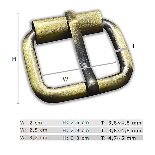 Makaral Toka, Fral Antik, Brushed Antique