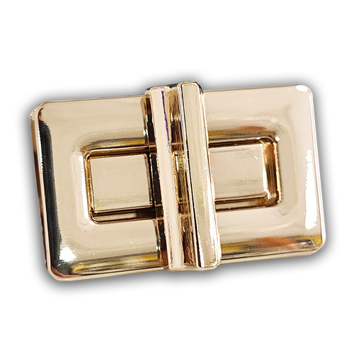 �anta Kilidi, Kapatma Klipsi, Dikd�rtgen Stil, Light Gold, Nikel, Black Nikel