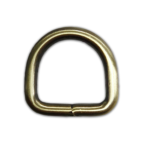 D Halka, 2 cm, F�r�al� Antik, (Brushed Antique)