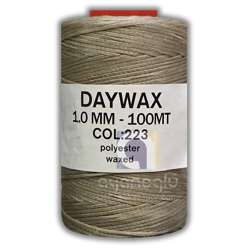 DAYWAX Mumlu �plik, Bej (223), 1 mm, 100 metre