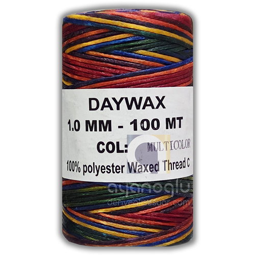 DAYWAX Mumlu �plik, 1 mm, 100 metre, Multicolor