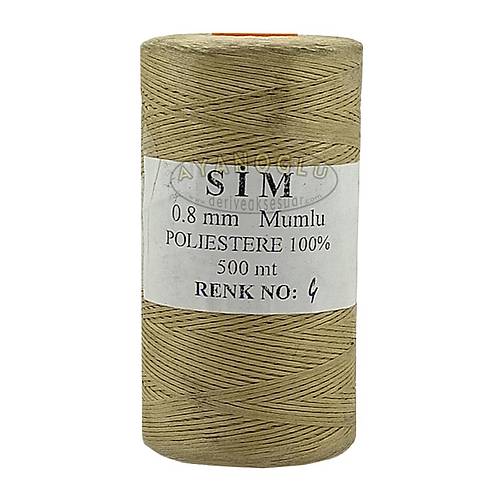 S�M MUMLU �PL�K - 0.8 mm (METREL�K) BEJ NO:4