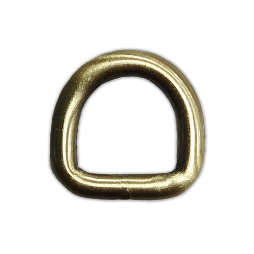 D Halka, 1.2 cm, F�r�al� Antik, (Brushed Antique)