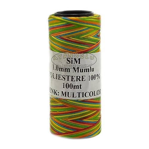 S�M MUMLU �PL�K - 1 mm (100 m.) MULT�COLOR