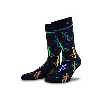 Gecko Renkli Çorap