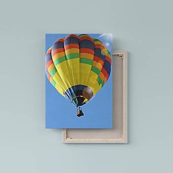 Dekoratif Air Balloon Duvar Kanvas Tablo 