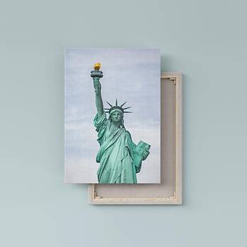 Dekoratif Statue Of Liberty Duvar Kanvas Tablo