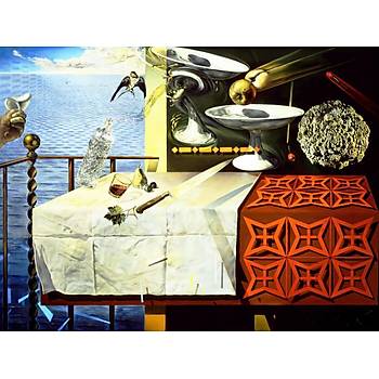 Dekoratif Salvador Dali - Fast Moving Duvar Kanvas Tablo