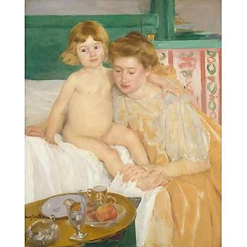Dekoratif Mary Cassatt - Mother and Child Duvar Kanvas Tablo