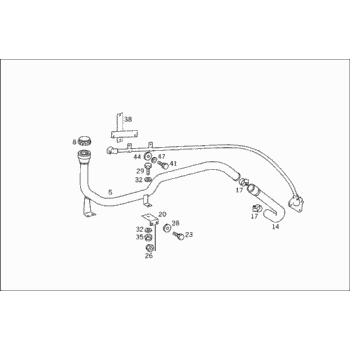 MERCEDES-BENZ (ORJNAL).A3715207206-YA DOLDURMA BORUSU ORJNAL MERCEDES (2521)