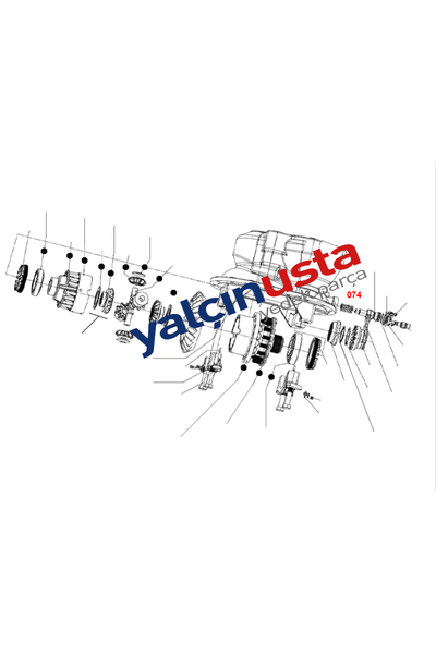 FUWA.FE0041B00 (FC464263AA)-DEFRANS�YEL �AFT YAYI (FUWA DEFRANS�YEL) FORD TUCKS