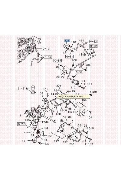 ISUZU (OR�J�NAL).897209950051-TURBO�ARJ�R HORTUM OR�J�NAL ISUZU NQR