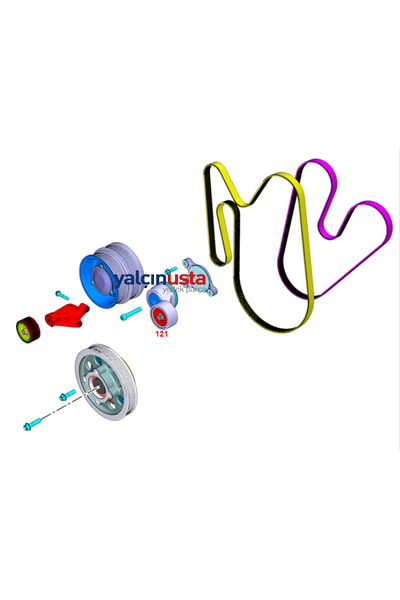 FORD OTOSAN (ORJNAL).GC466A228BE (T317664)-KAYI ZAMANLAMA GERGS ORJNAL FORD TRUCKS