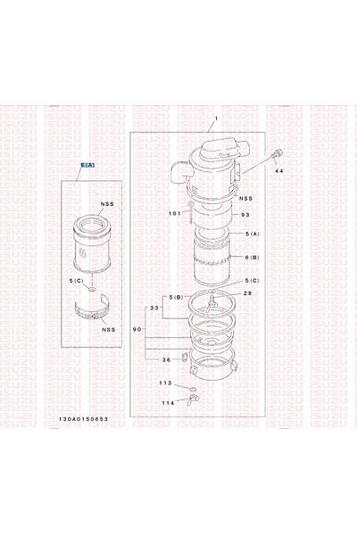 ISUZU (OR�J�NAL).514215035001-HAVA F�LTRE OR�J�NAL ISUZU NKR55