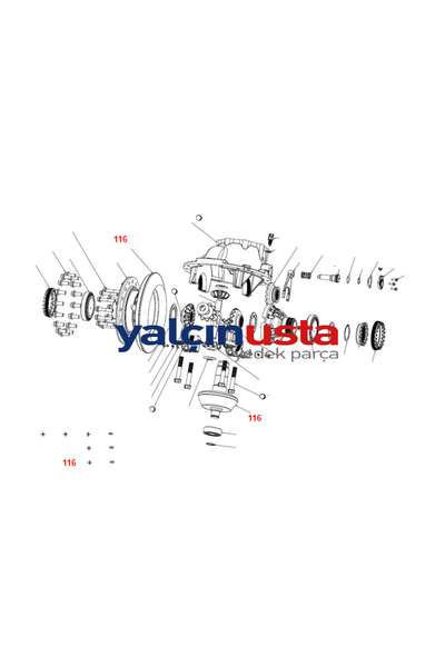 FUWA.CC0209A00 (HC464209GA)-DEFRANS�YEL AYNA MAHRUT� (8/37) (4.63) (FUWA DEFRANS�YEL) FORD (TRUCKS)