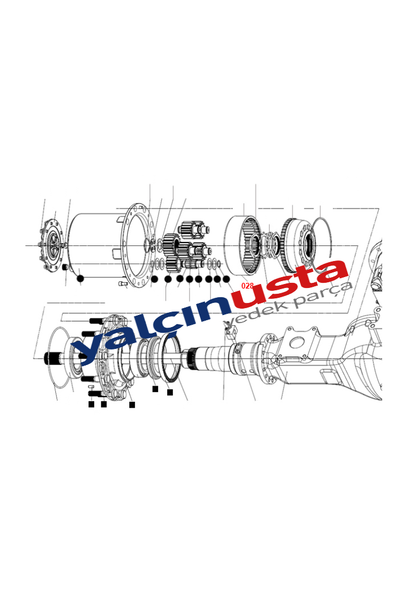 FUWA.CJ0040M02 (FC464076AA)-DEFRANSYEL EMBER DL (FUWA DEFRANSYEL) FORD (TURCKS)