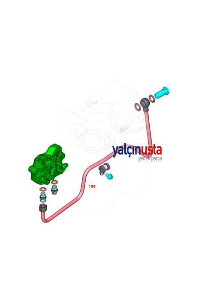 FORD OTOSAN (OR�J�NAL).GC469B337AC (T221222)-YAKIT BORUSU OR�J�NAL FORD TRUCKS