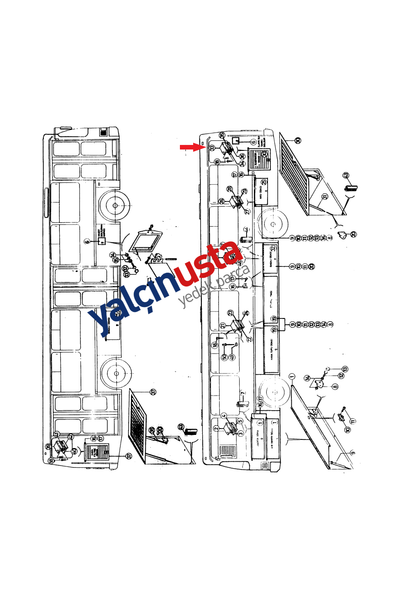 BMC ORIGINAL.8B81483 M-ALUMINUM PROF�LE-RAD�ATOR ROOM
