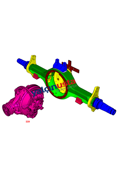 FUWA.AX0142A05 (FC464200CAF)-DEFRANS�YEL KOMPLE (11/37) (3.36) (FUWA DEFRANS�YEL) FORD TRUCKS