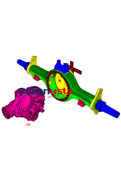 FUWA.AX0725A02 (HC464200CAF)-DEFRANS�YEL KOMPLE (14/37) (2.64) (FUWA DEFRANS�YEL) FORD TRUCKS