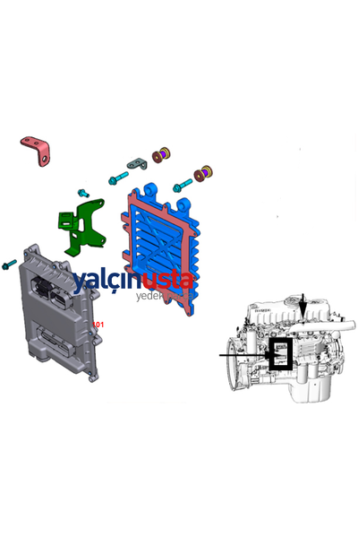 FORD OTOSAN (OR�J�NAL).6C4612A650AB (T191053)-MOTOR KONTROL �N�TES� OR�J�NAL FORD TRUCKS