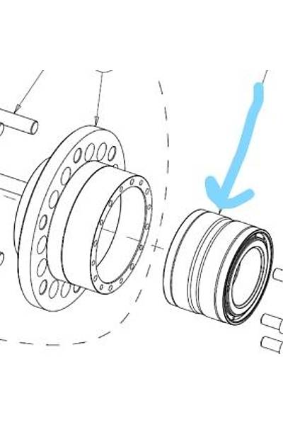 KARSAN.3010214AA-RULMAN PORYA ARKA ATAKEV