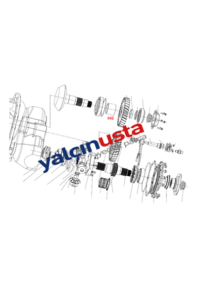 FUWA.EZ0074B06 (FC464662DA)-DEFRANS�YEL MESAFE BORUSU (FUWA DEFRANS�YEL) FORD (TRUCKS)