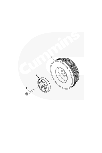 CUMMINS.3978478-MOTOR KRANK PULE FLAN� CUMMINS (ISBE 6.7-QSB 6.7 MOTOR)