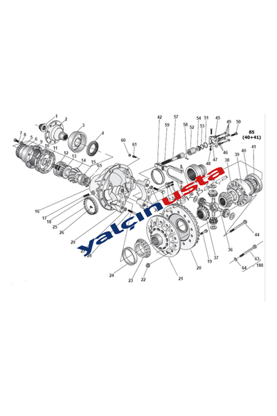MERITOR.E641M-AYNA MAHRUT� UZUN (9/41) FORD (TRUCKS)