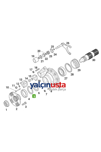 BMC OMPA� (OR�J�NAL).734300482-�ANZUMAN YA� KE�ES� OR�J�NAL (ZF VG1600-VG2000 �ANZUMAN)