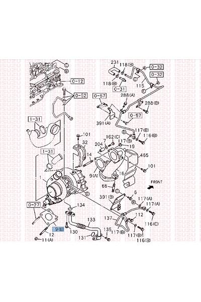 ISUZU (OR�J�NAL).898046241051-TURBO�ARJ�R CONTA OR�J�NAL ISUZU NPR 75-NOVO-NQR