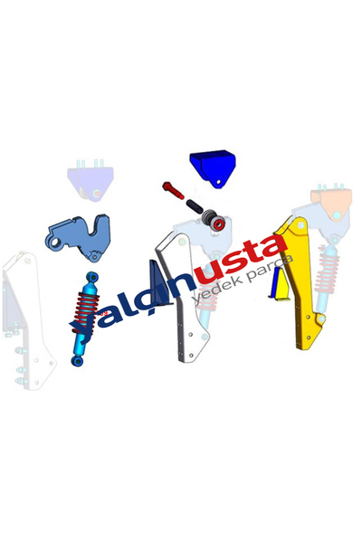 FORD OTOSAN (ORJNAL).3C465K407GA (T119508)-KABN ARKA AMORTSR SA YATAKLI ORJNAL FORD TRUCKS