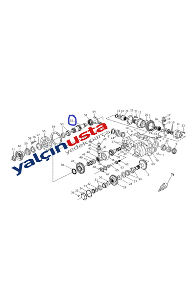 MERITOR.3297C1485-�N D�FERANS�YEL G�R�� M�L (VOLVO T�P) FORD (TRUCKS)-DAF (TRUCKS)-RENAULT (TRUCKS)-IVECO (TRUCKS)