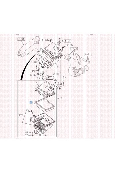 ISUZU (OR�J�NAL).898140265001-HAVA F�LTRE OR�J�NAL ISUZU D-MAX