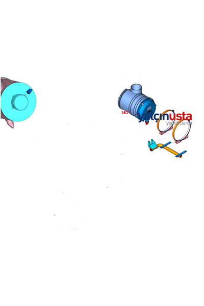 FORD OTOSAN (OR�J�NAL).7C469600AD (T191633)-HAVA FL�TRE KOMPLE OR�J�NAL FORD TRUCKS