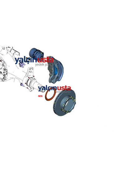 FORD OTOSAN (ORJNAL).DC462B384BB (T217680)-ABS SENSR DL EMBER ORJNAL FORD TRUCKS