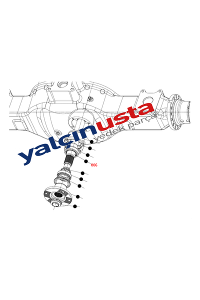 FUWA.EH0050B02 (FC464471AA)-DEFRANSYEL IKI AFTI (N) (FUWA DEFRANSYEL) FORD (TRUCKS)