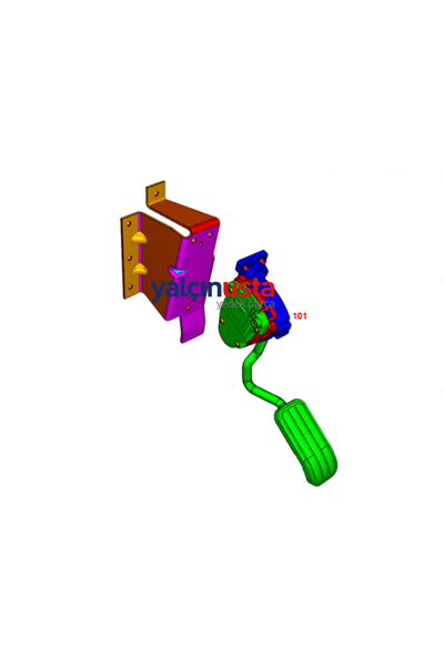FORD OTOSAN (ORJNAL).3C469F836AA (T124029)-GAZ PEDALI (SENSRL) ORJNAL FORD TRUCKS
