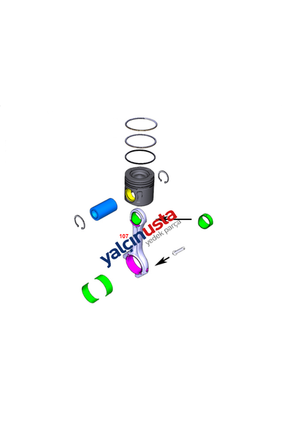 FORD OTOSAN (OR�J�NAL).GC466200AG (T269959)-MOTOR P�STON KOL OR�J�NAL FORD TRUCKS