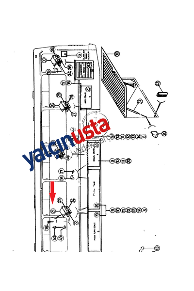 BMC ORIGINAL.8B81485 M-ALUMINUM PROFILE BMC BUS