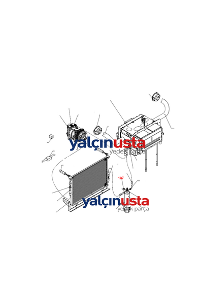 FORD OTOSAN (ORJNAL).8C4619N715AA (T178127)-KLMA HAVA SOUTUCU SENSR ORJNAL FORD TRUCKS
