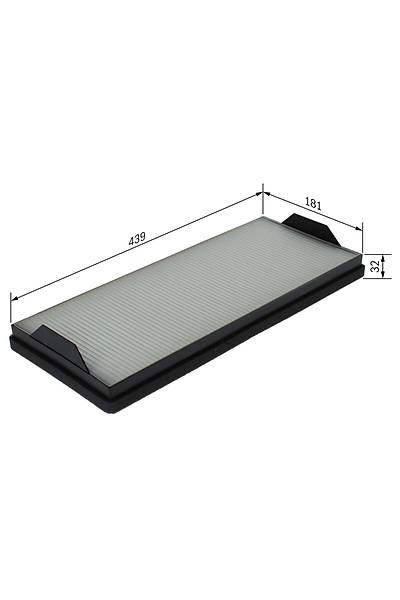 BOSCH (ORJNAL).09864B5011-POLEN FLTRE MERCEDES AXOR OM 457-OM 906 ENGNE