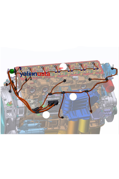 FORD OTOSAN (ORJNAL).CC469H589AB (T225219)-ENJEKTR TESSAT ORJNAL FORD TRUCKS