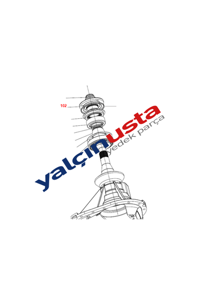 FORD OTOSAN (ORJNAL).FC464851DB (T227170)-DEFRANSYEL BEYN FLANI (N) ORJNAL FORD TRUCKS