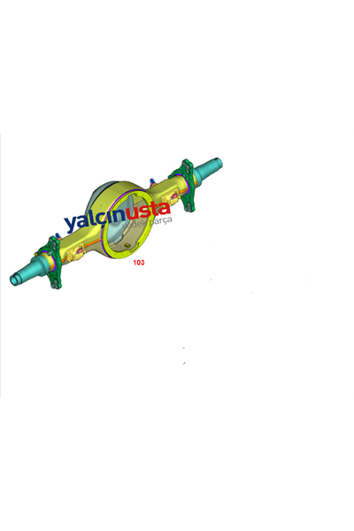 FUWA.CP0372A04 (HC464010AC)-DEFRANS�YEL KOVAN (FUWA DEFRANS�YEL) FORD TRUCKS