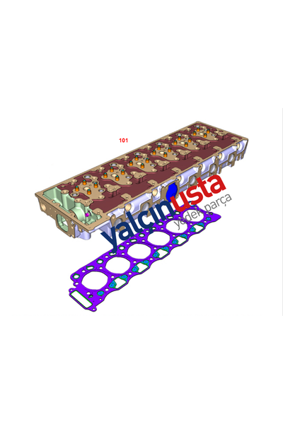 FORD OTOSAN (OR�J�NAL).GC466050AP (T284017)-MOTOR S�L�ND�R KAPAK OR�J�NAL (12.7 LT) FORD TRUCKS